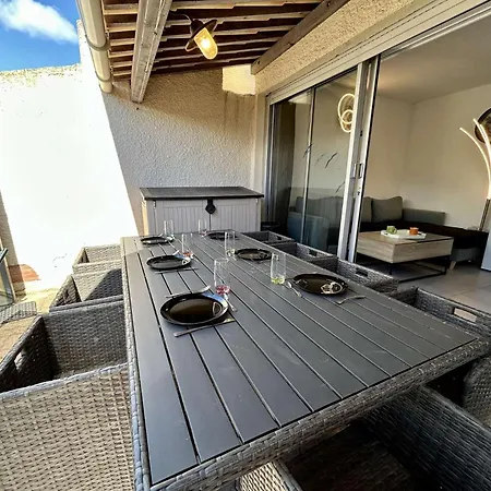 Appt 3 Pieces 6 Couchages Cap D'agde Ct004-013